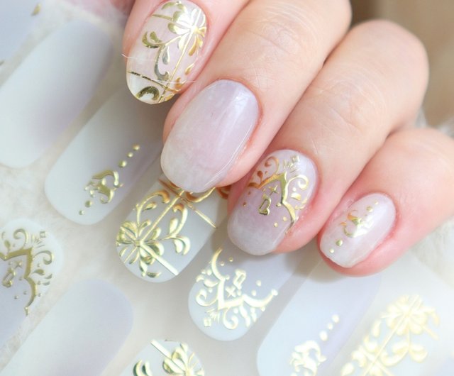 ジェルネイル・ネイルシール fu Lunacaca ジェルネイルシール】C01047 カプリコーン 簡単に剥が