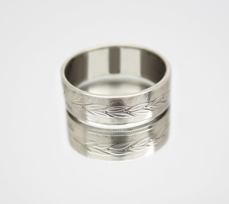 Algeria Coin Ring 1 dinar 1987 coin rings for men coin rings for women - 戒指 - 其他金屬 