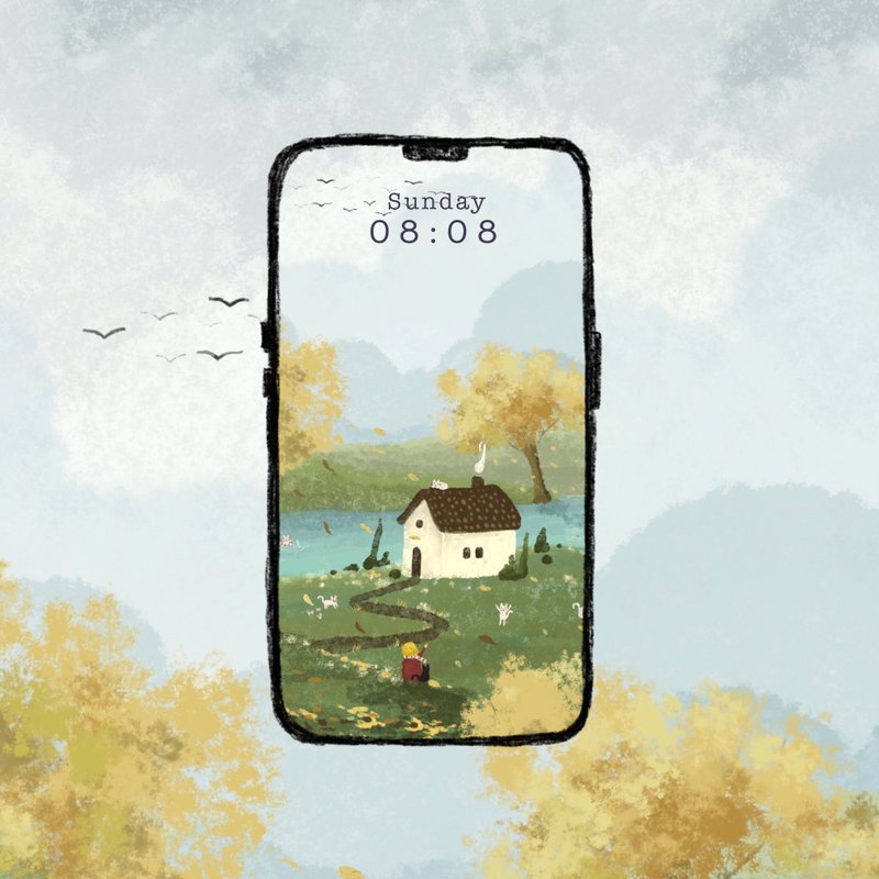 Digital Wallpaper for smartphone tablet iPhone iPad - 電腦手機桌布/貼圖/App 圖示 - 其他材質 