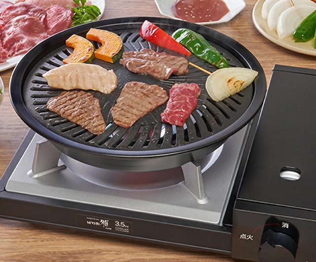 岩谷産業】日本式焼肉 ノンスティックBBQプレート-27cm-S