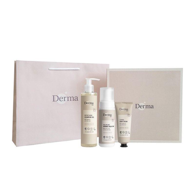 【Derma】Dadi Eco Aloe Vera Moisturizing Gift Box - โทนเนอร์/สเปรย์ฉีดหน้า - วัสดุอื่นๆ สีทอง