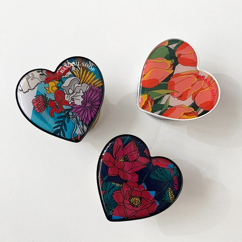 Heart GripTok 10designs - อุปกรณ์เสริมอื่น ๆ - วัสดุอื่นๆ หลากหลายสี