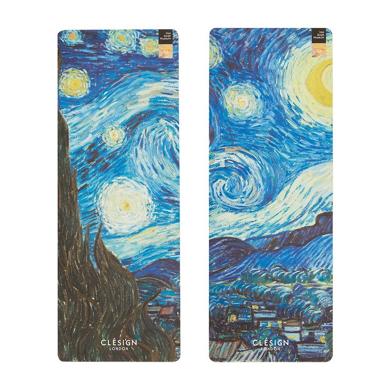【Clesign】Van Gogh Joint Tec Life Mat Yoga Mat 4mm - Starry Night - Yoga Mats - Other Materials Multicolor