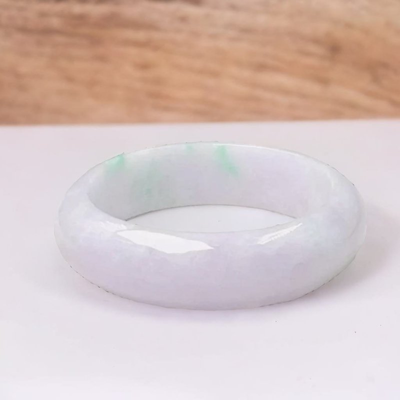 Spring colored jade bracelet | 13 girth | Natural Burmese jade A grade jade | Gift giving - สร้อยข้อมือ - หยก หลากหลายสี