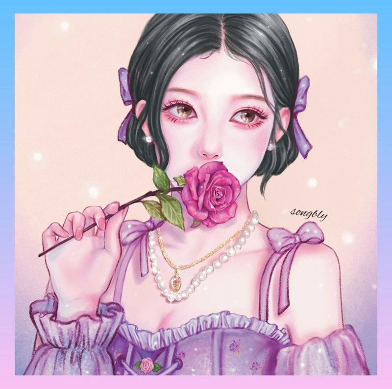 Irene sticker - 貼紙 - 紙 多色