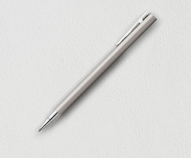 スリム シルバー ボールペン 野原工芸ハカランダスリムボールペン