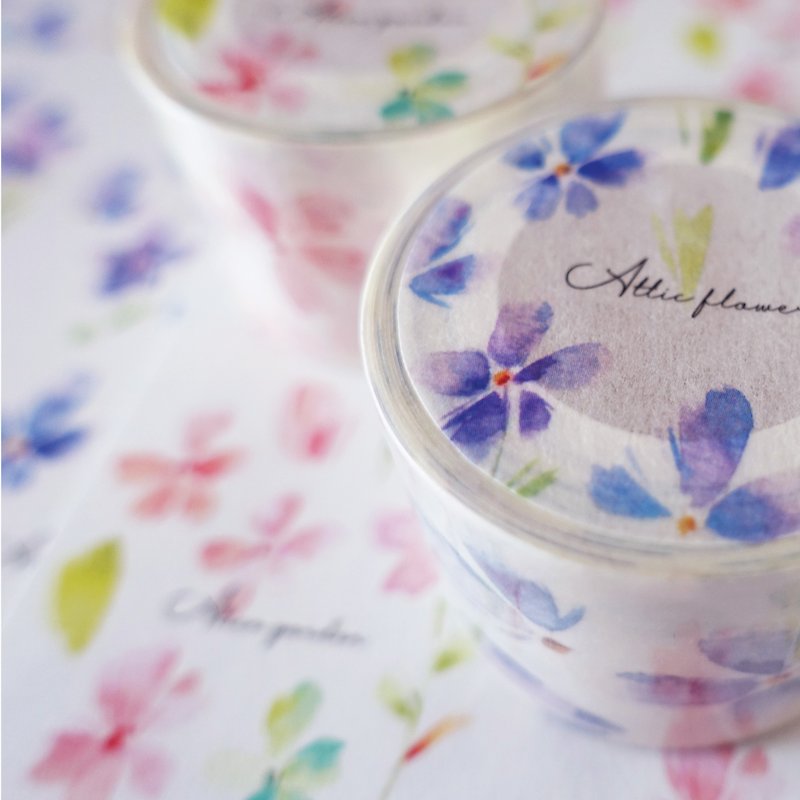 Secret Garden series washi tape stickers with bonus - Washi Tape - Paper Pink