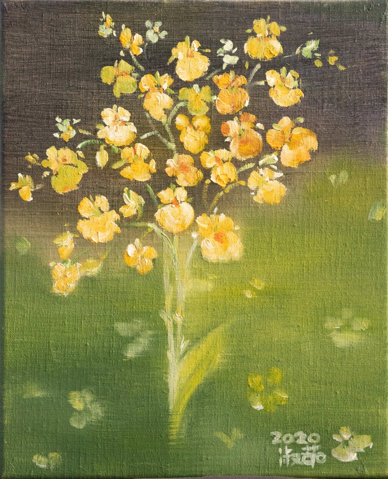 蔡淑茹油畫創作  一花一世界 - 海報/掛畫/掛布 - 防水材質 