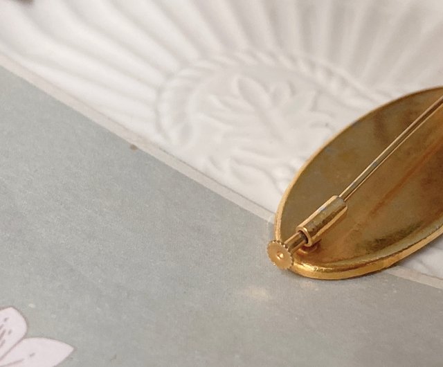 西洋アンティークジュエリー】スペイン産ダマスカス 24Kクラフト