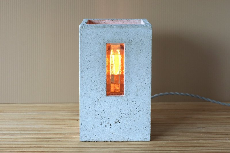 Word lattice glass mood lights - Lighting - Cement 