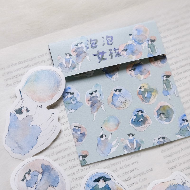 Sticker Set - Bubble Girl | Bullet Journal Stickers, Planner Stickers - Stickers - Paper Blue