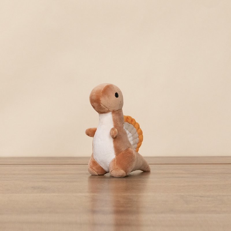 Mini Bellzi | Spyni 小棘龍玩偶畢業、老師禮物 - 公仔模型 - 其他人造纖維 咖啡色