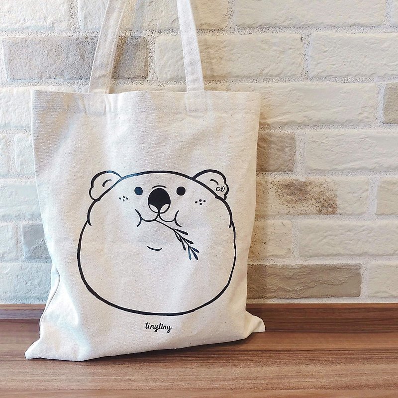 tiny tiny | Koala koala bag that keeps eating - Clutch Bags - Cotton & Hemp Khaki