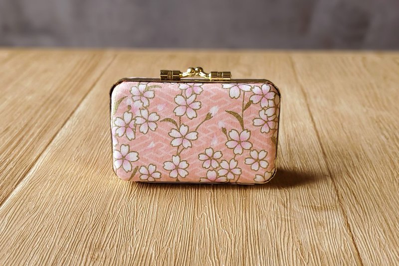 燙金粉色櫻花 印章盒  大小章 雙章盒 公司章 印章盒 結婚禮物 - 居家收納/收納盒/儲物盒 - 其他金屬 