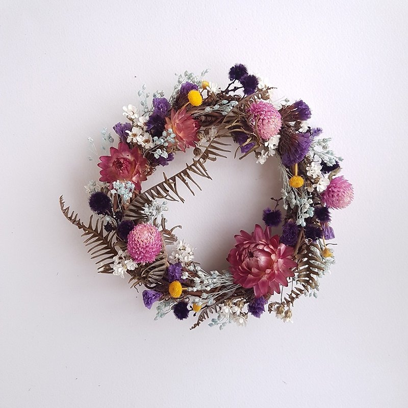 [Limited 2] hand made colorful flowers and small wreaths - ของวางตกแต่ง - พืช/ดอกไม้ หลากหลายสี