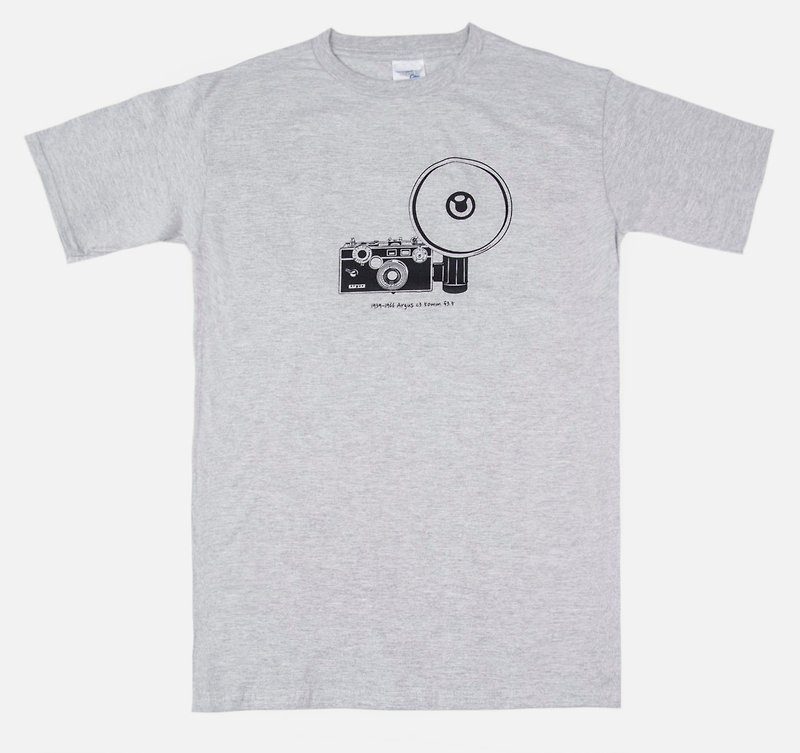 Final Sale T-Shirt - Argus c3 - เสื้อฮู้ด - ผ้าฝ้าย/ผ้าลินิน สีเทา