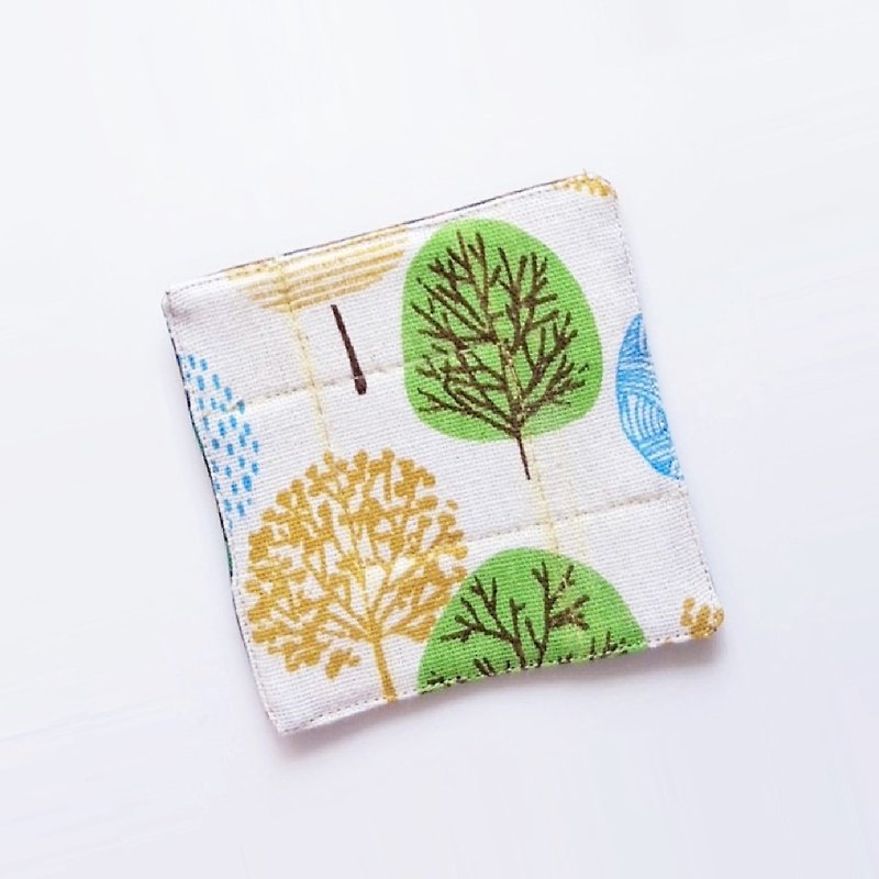 *Summer SALE*  Coaster (Little Forest A) - Coasters - Cotton & Hemp Green