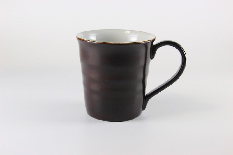 Masami Kagami Mug Cup - แก้วมัค/แก้วกาแฟ - ดินเผา สีนำ้ตาล