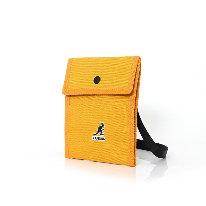 KANGOL Kangaroo Multifunctional Cell Phone Bag-Yellow - Messenger Bags & Sling Bags - Polyester 