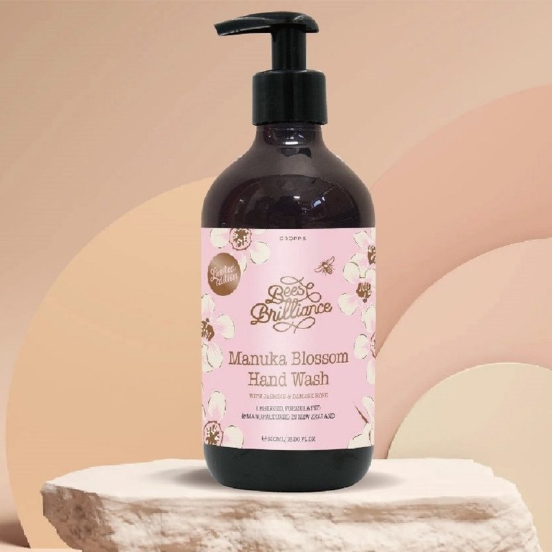 【Shoumanqu】Bees Brilliance New Zealand Manuka Honey Hand Lotion (500ml) - บำรุงเล็บ - วัสดุอื่นๆ 