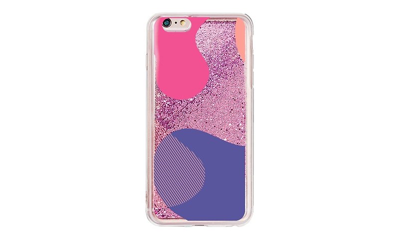 Everyone Firm - quicksand mobile phone case - [Wonderful not limited (girl powder)] - RD02 - Phone Cases - Plastic Pink