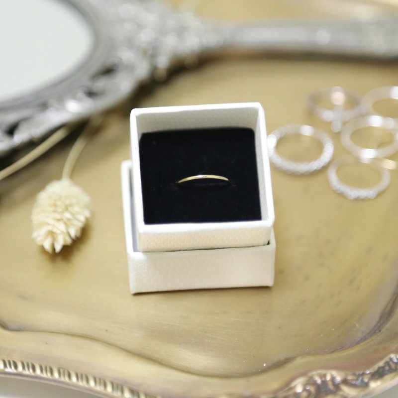 Beau Classic 14kGF Ring - แหวนทั่วไป - โลหะ สีทอง