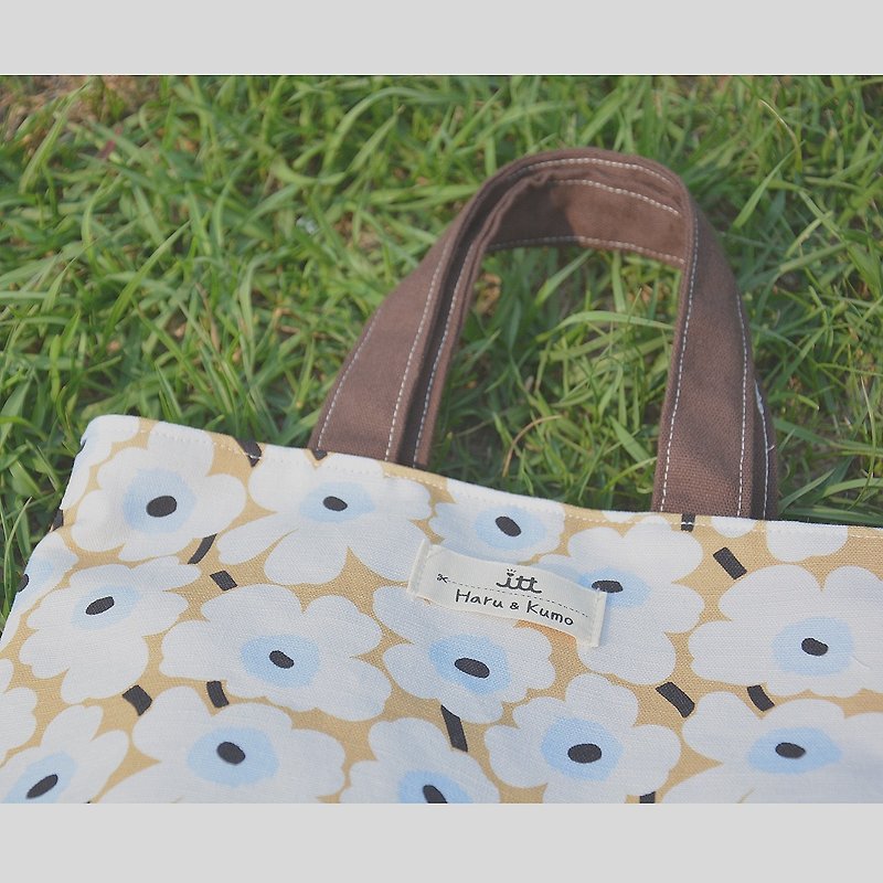 Spring little bag - Handbags & Totes - Cotton & Hemp Khaki