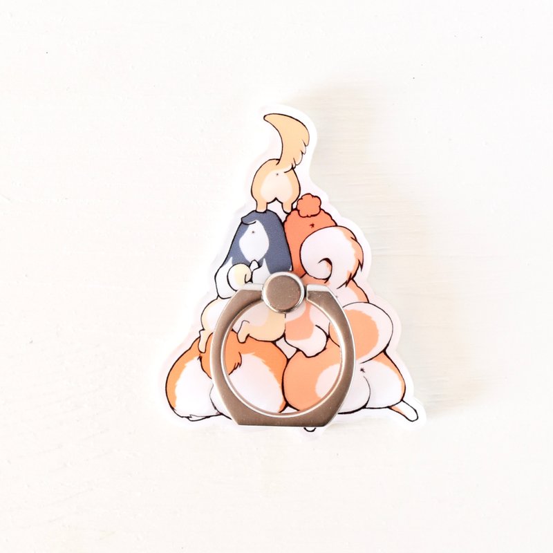 The dog's bum Smartphone ring - 手機配件 - 壓克力 多色
