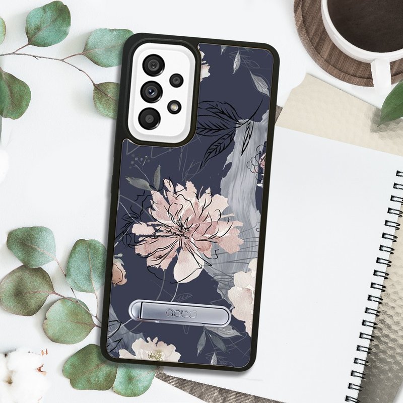 Samsung A55/A54/A35/A34/A25 5G 衝撃吸収スタンド電話ケース-Huahua - スマホケース・カバー - その他の素材 多色