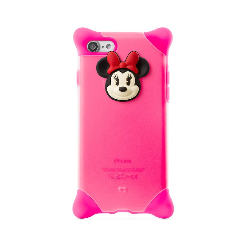 Bone / iPhone SE2 / 8 / 7 泡泡保護套 - 米妮 - 手機殼/手機套 - 矽膠 粉紅色