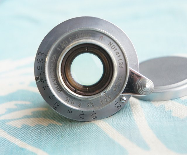 ZorkiⅠ industar22【正常品】 中古 ロシア製 INDUSTAR-22 50mm F3.5 沈胴(L39マウント用) 程度