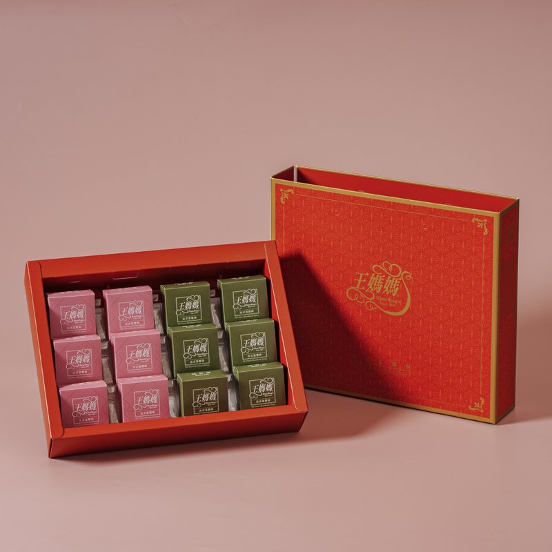 王媽媽雙色抺凰鳯凰酥禮盒12入 - 蛋糕/甜點 - 其他材質 