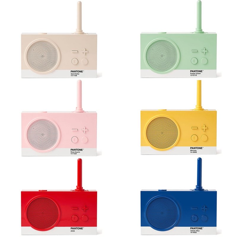 LEXON x PANTONE - TYKHO 3 經典收音機藍牙音響 -【多色可選】 - 藍牙喇叭/音響 - 其他材質 多色