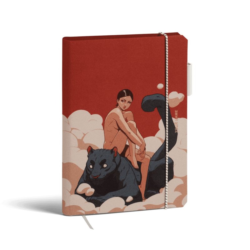 【客製化禮物】Lion Town 獅子城 客制化筆記本 - 筆記本/手帳 - 紙 
