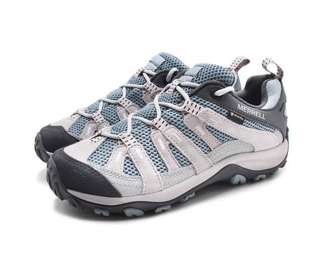 Merrell Women's Alverstone 2 Mid Waterproof Hiking Boot, Tea/Lichen, 10 Merrell Women\u0027s Alverstone 2 Mid Waterproof Hiking Boot Aluminum