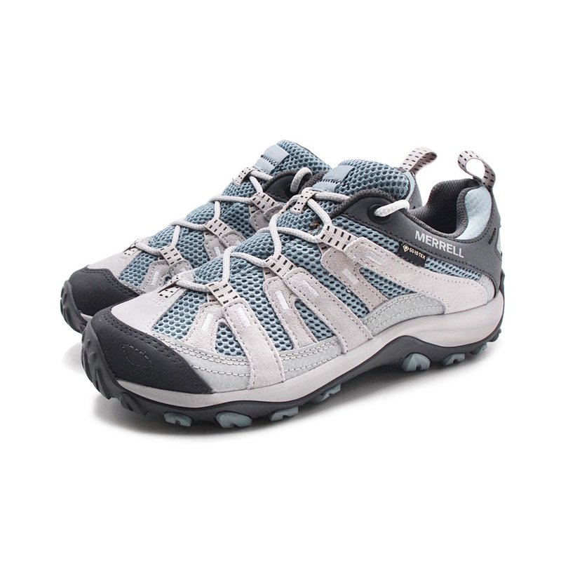 MERRELL(女)ALVERSTONE 2 GTX郊山健行低筒登山鞋 女鞋-灰藍 - 女運動鞋/球鞋 - 防水材質 