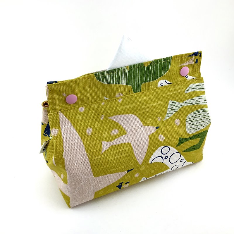 海上飛鳥—抽取式衛生紙純棉布套