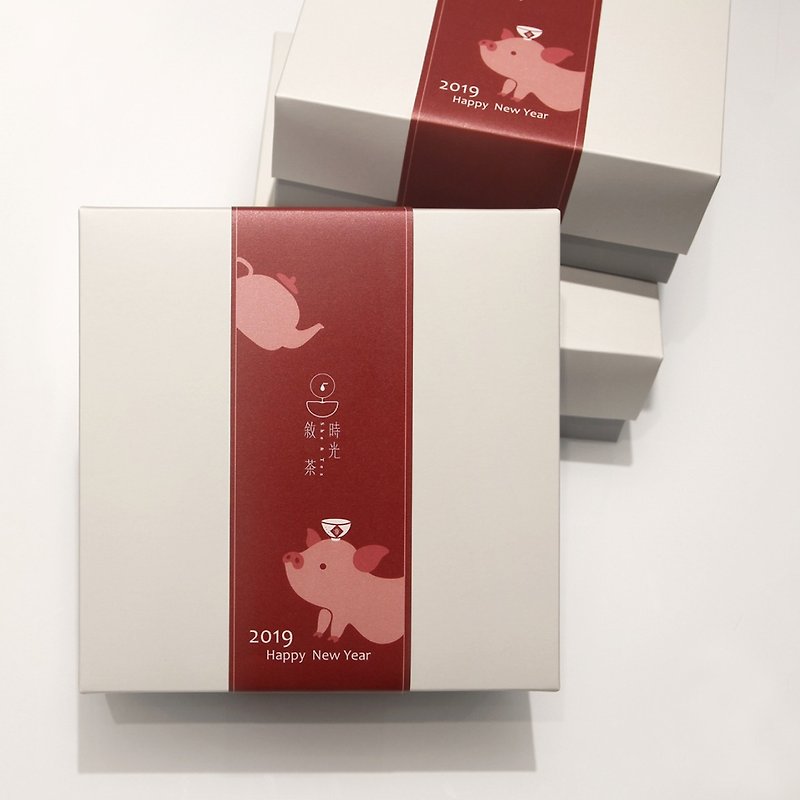 /春祭りギフトボックス/ Shanlinxiウーロン茶ティー贈り物ボックス - お茶 - 紙 レッド