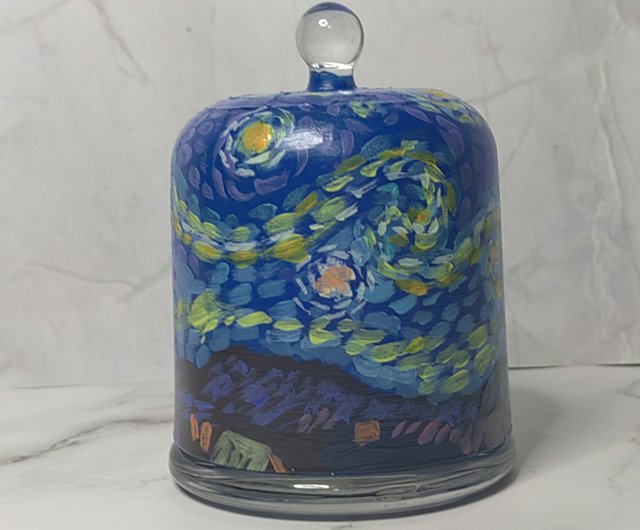 Van Gogh Aromatherapy Candle Glass Cup - With A Casing Crafted From  Exquisite - Glass from Apollo Box