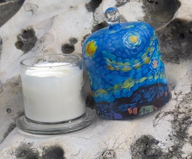 Van Gogh Aromatherapy Candle Glass Cup - With A Casing Crafted From  Exquisite - Glass from Apollo Box