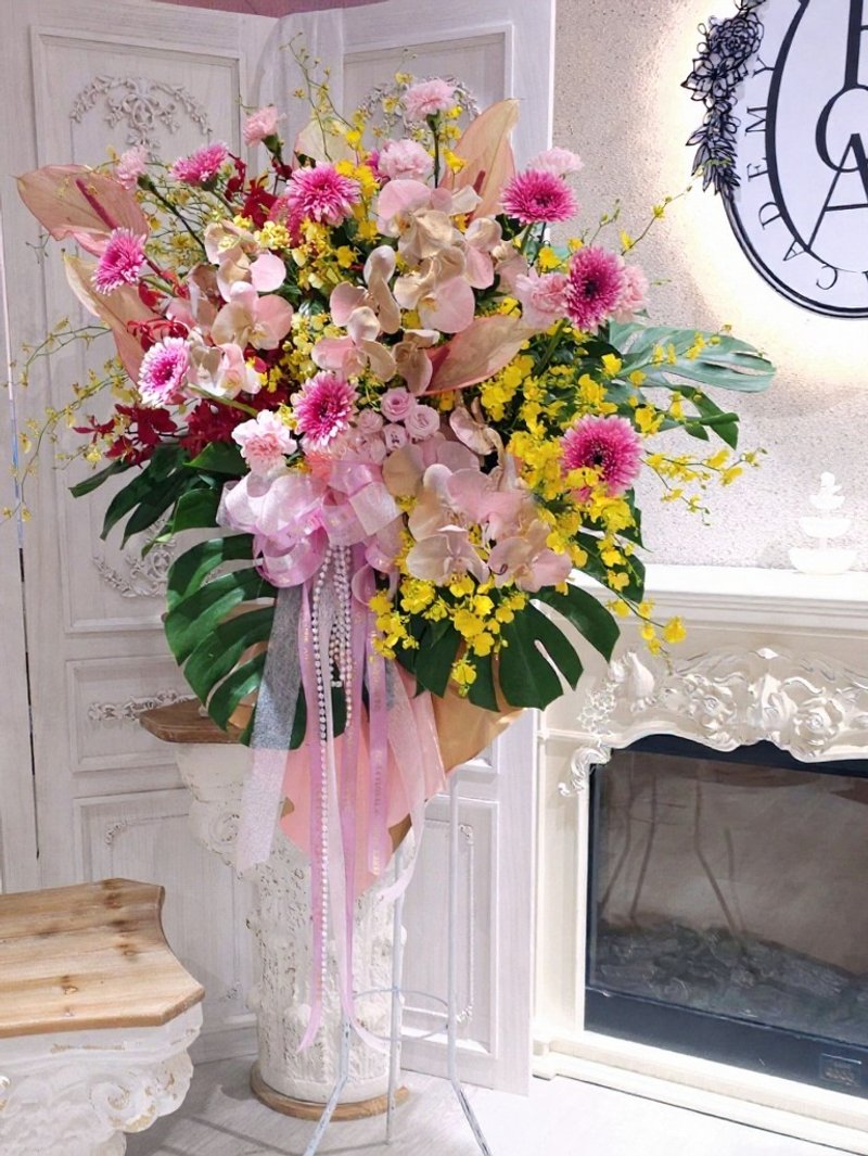 高架藝術花籃 - 盆栽/植栽 - 植物．花 粉紅色