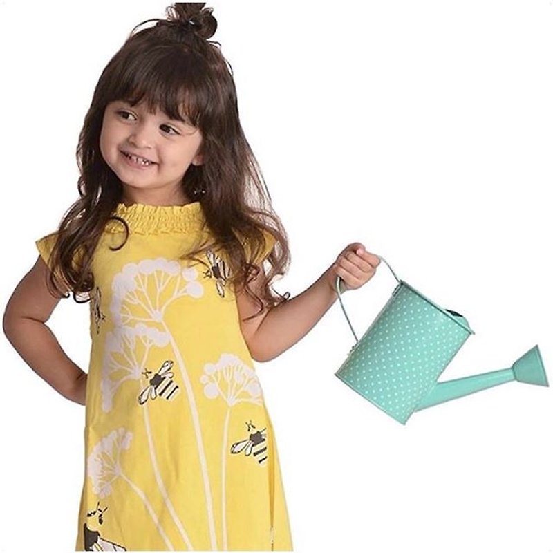 [Canadian brand] organic cotton dress / child-Bee Bee Size: 5-6Y - Other - Cotton & Hemp Yellow