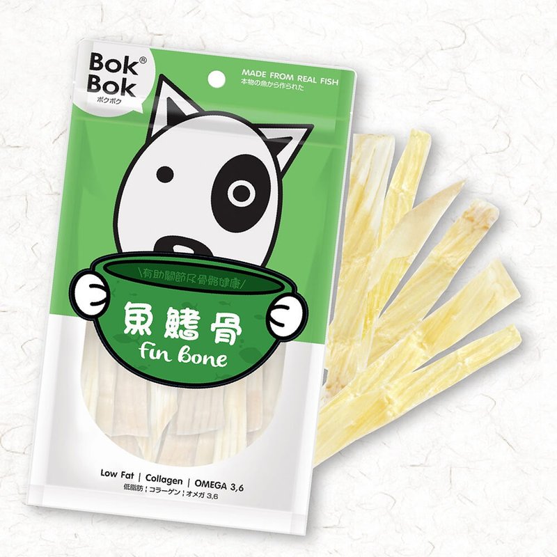 Dog pet fish fin bone 50g (low-fat and hypoallergenic dog snacks) - ขนมคบเคี้ยว - วัสดุอื่นๆ 