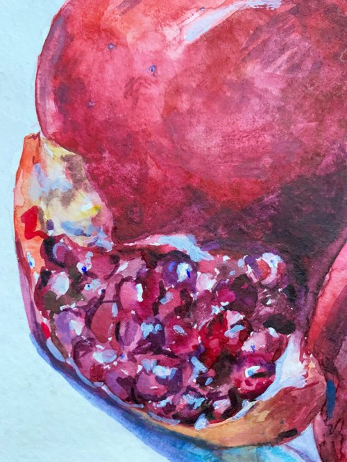 癒しの水彩画1128 ロザリオとキャンドル CLARITY - CELESTIAL 2310041／大橋 澪｜アート絵画・販売通販WASABI