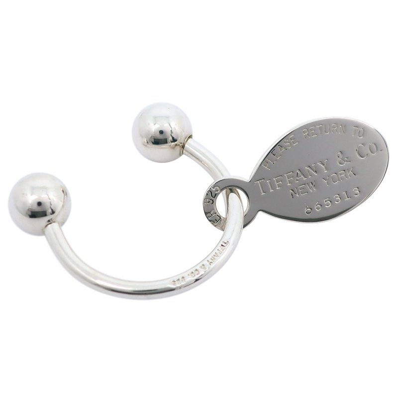 【日本直送】ティファニー TIFFANY&Co. リターントゥティファニー キーケース オーバルタグ シルバー925 ユニセックス【中古】 - 鑰匙圈/鑰匙包 - 銀 銀色