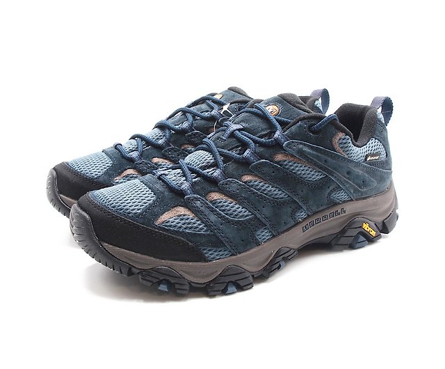 MERRELL (men) MOAB 3 GORE-TEX classic mountaineering hiking men's shoes deep sea blue - Shop Milano Shoes Men's Running Shoes - Pinkoi