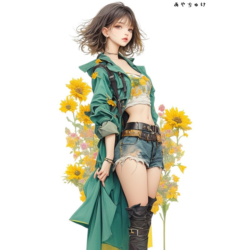 【7月新作】07-097-0111 コラージュステッカー - 貼紙 - 紙 