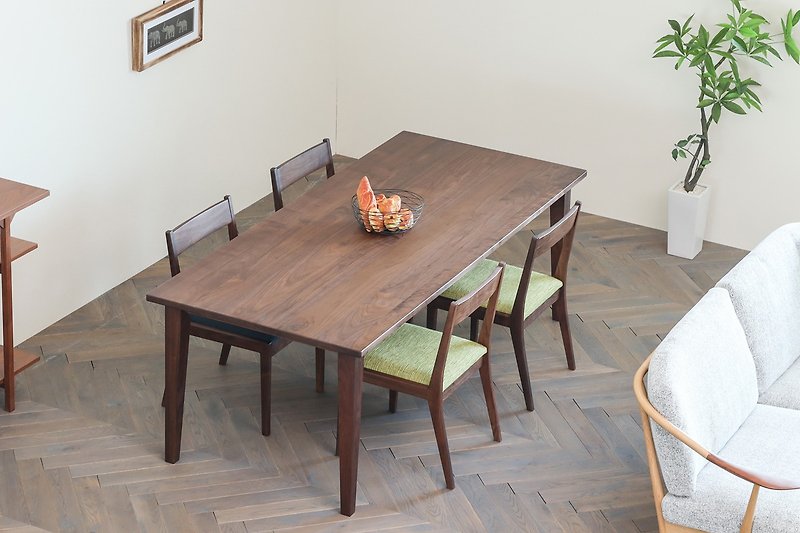Asahikawa Furniture MUKU Kobo original Muku dining table - โต๊ะอาหาร - ไม้ สีนำ้ตาล