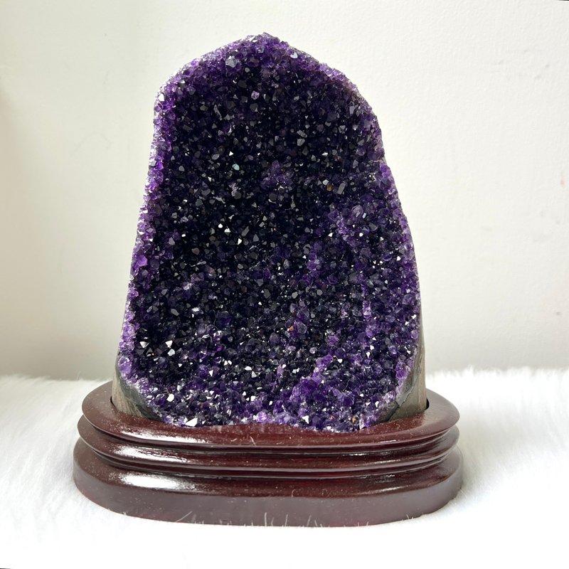 烏拉圭紫晶簇連訂造底座 | 水晶 | 水晶簇 | 水晶擺件 - 擺飾/家飾品 - 水晶 紫色