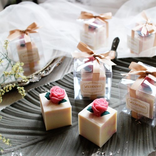 【Lei Anbo】Only You│Natural handmade soap│Wedding small items│Cake soap│Korean squeeze